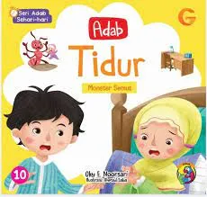 Cover Seri adab sehari-hari: Adab Tidur - Monster Semut