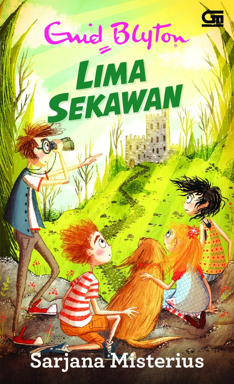 Cover Lima sekawan: sarjana misterius/ Enyd Blyton; alih bahasa, Agus Setiadi